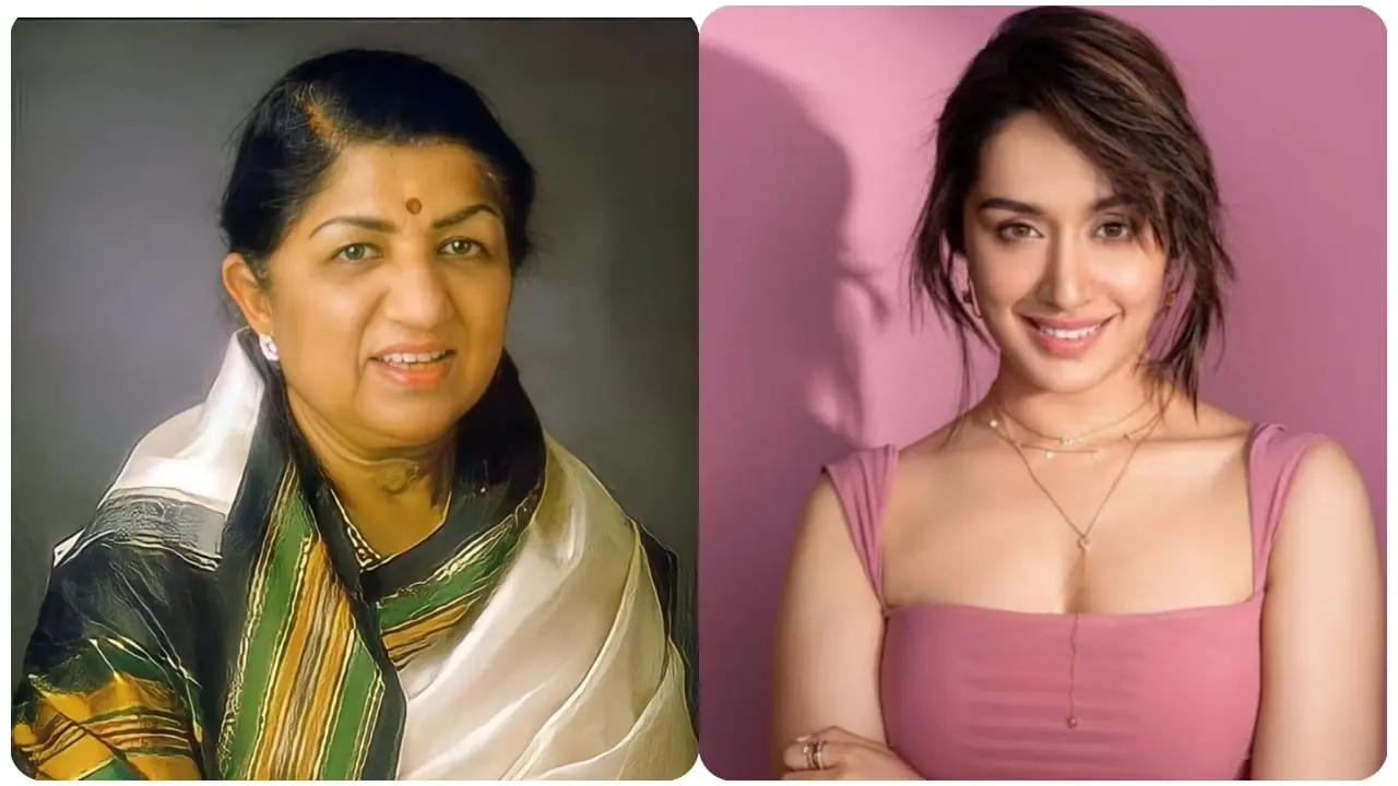 Shraddha Kapoor Lata Mangeshkar